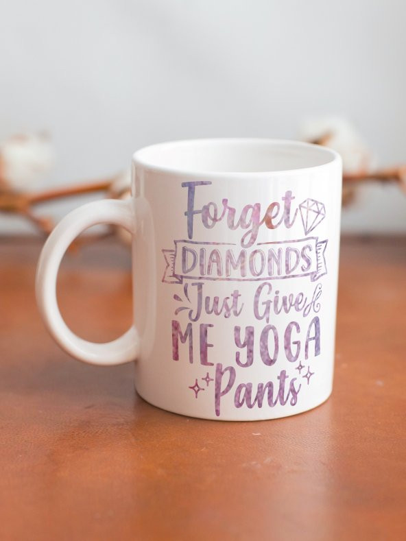 Yoga Temalı Özel Tasarım Eğlenceli Baskılı Kupa Bardak- Hediye Kahve Bardağı - 2