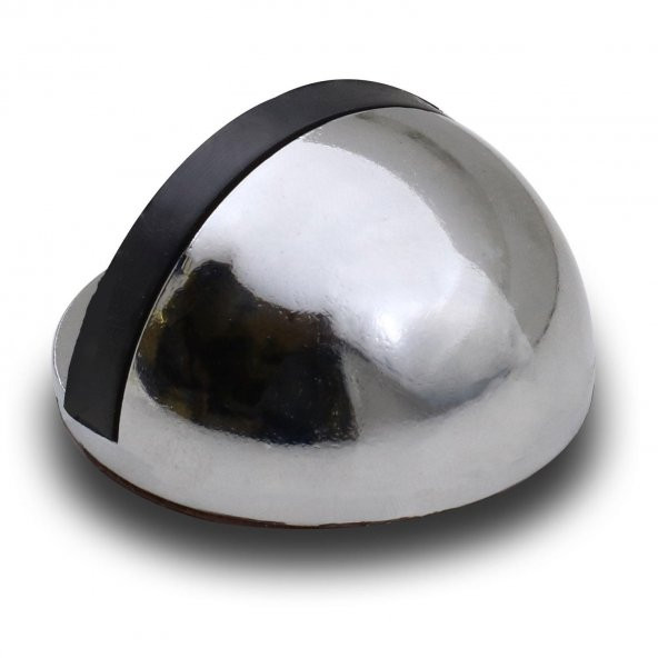 Kapı Stoperi Tamponu Vidalı Metal Kapı Stopu Çarpma Önleyici Krom - Resim 5