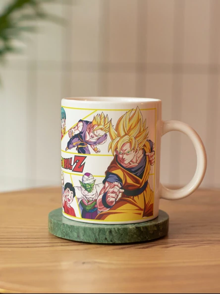 Anime Dragon Ball Özel Tasarım Baskılı Kupa Bardak Hediye Kahve Bardağı Hediye Kupa Bardak