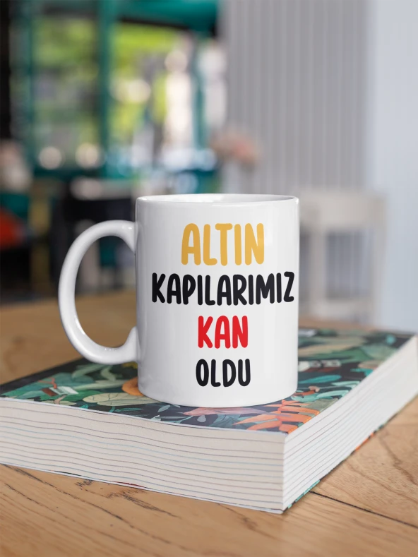 Kolpaçino Replik Yazılı Özel Tasarım Baskılı Kupa Bardak 001 - 2