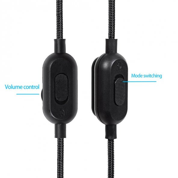 Logitech G433 G233 GPRO GPROX Uyumlu Gaming Mikrofonlu Kulaklık Ses Kablosu - 5