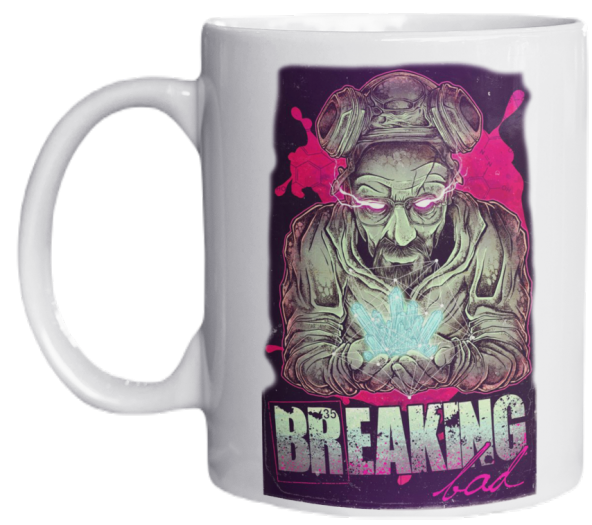 Breaking Bad Temalı Özel Tasarım Baskılı Kupa Bardak 002