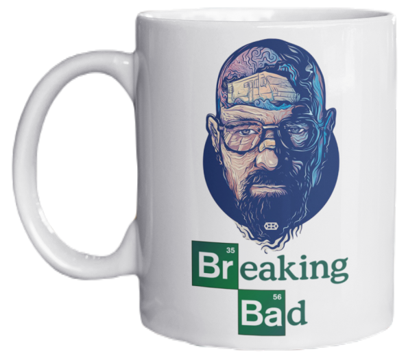 Breaking Bad Temalı Özel Tasarım Baskılı Kupa Bardak 002 ürün görseli