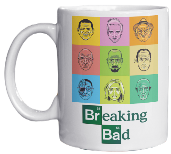 Breaking Bad Temalı Özel Tasarım Baskılı Kupa Bardak 002
