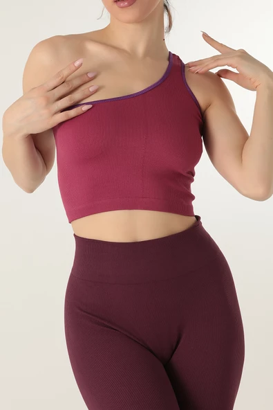 Miorre Tek Omuz Askılı Fitilli Büstiyer - 6