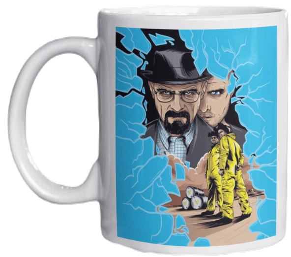 Breaking Bad Temalı Özel Tasarım Baskılı Kupa Bardak 002 ürün görseli