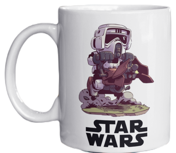 Star Wars Temalı Özel Tasarım Baskılı Kupa Bardak 002