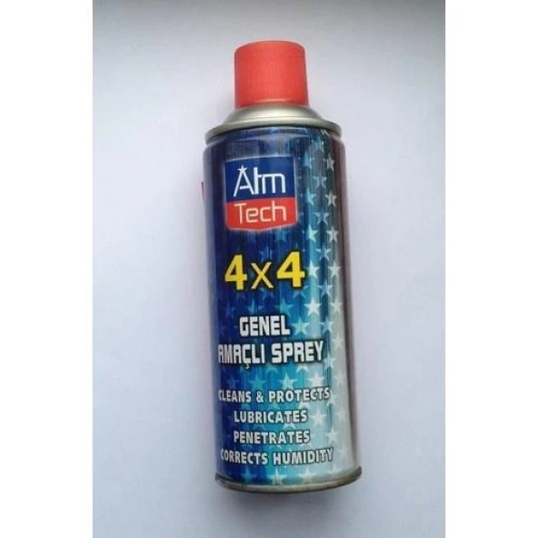Atm Tech 4X4 Genel Amaçlı Sprey 200ml (5 Adet)