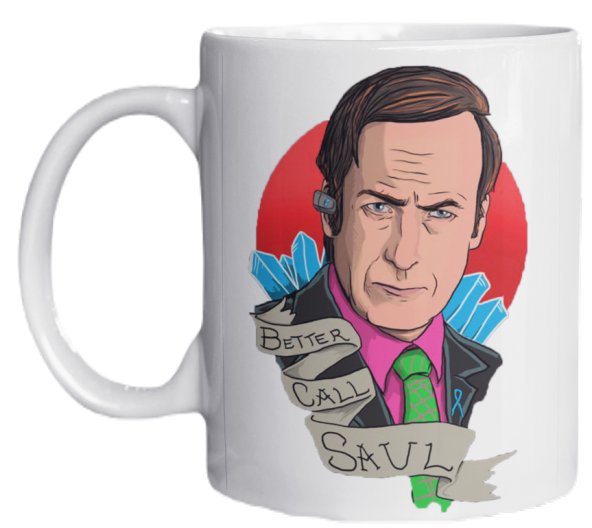 Breaking Bad Better Call Saul Özel Tasarım Baskılı Kupa Bardak 002