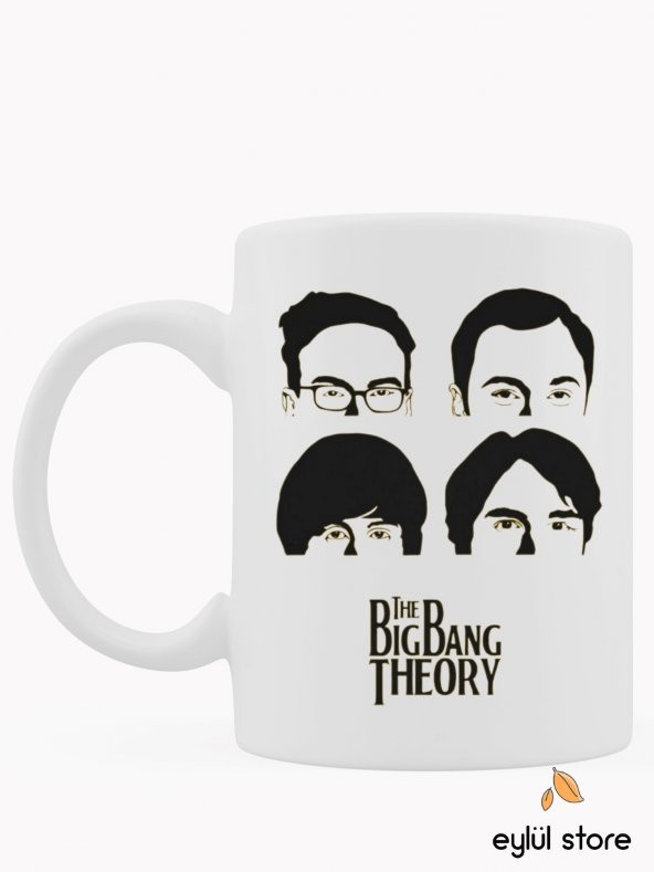 The Big Bang Theory Temalı Özel Tasarım Baskılı Kupa Bardak Çay Kahve Bardağı