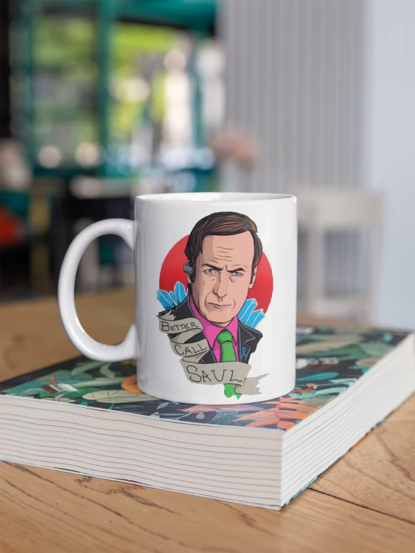 Breaking Bad Better Call Saul Özel Tasarım Baskılı Kupa Bardak 002 - Resim 2
