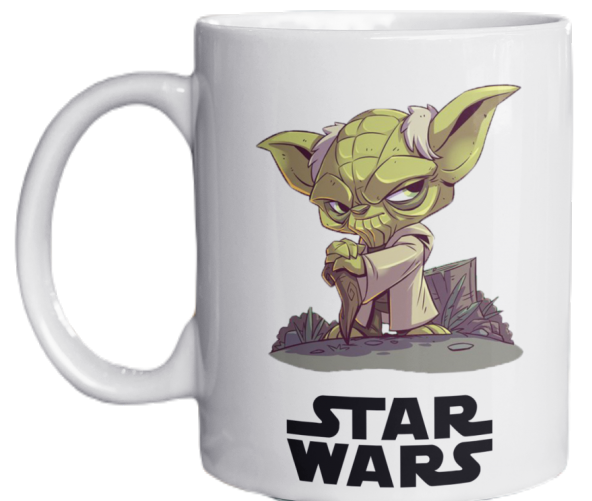 Star Wars Temalı Özel Tasarım Baskılı Kupa Bardak 002