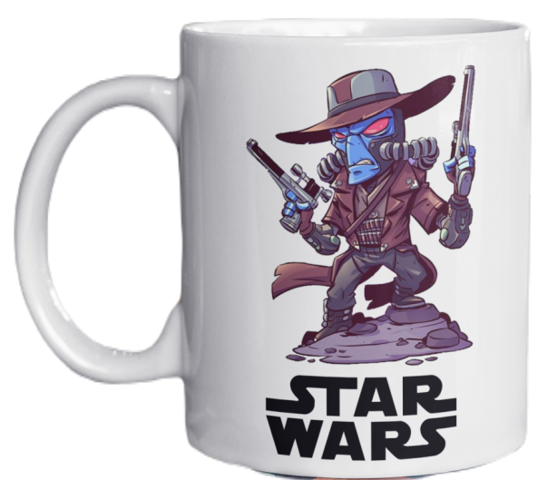 Star Wars Temalı Özel Tasarım Baskılı Kupa Bardak 002