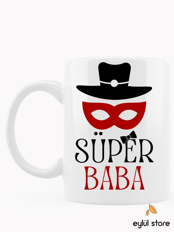Baba Temalı Yazılı Özel Tasarım Baskılı Kupa Bardak Babalar Günü Hediye ürün görseli