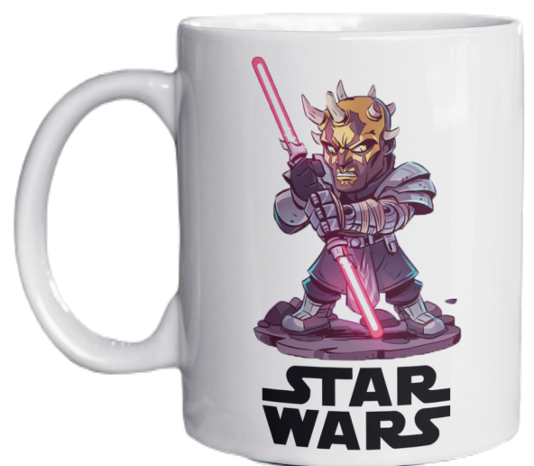 Star Wars Temalı Özel Tasarım Baskılı Kupa Bardak 002