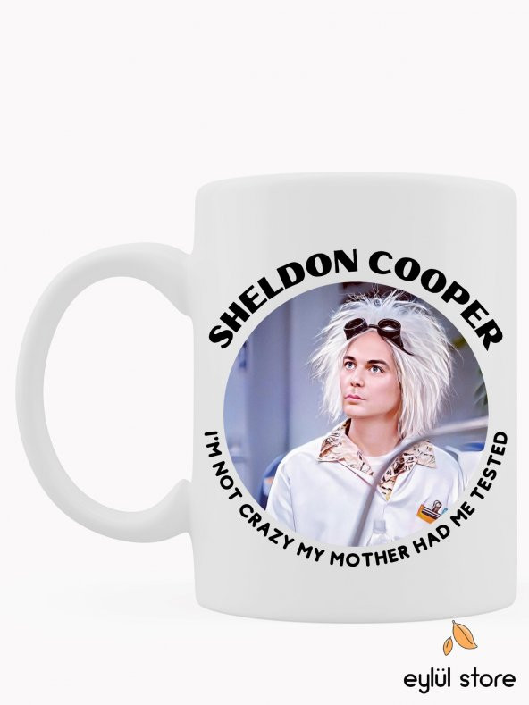 The Big Bang Theory Temalı Özel Tasarım Baskılı Kupa Bardak Çay Kahve Bardağı Sheldon Cooper