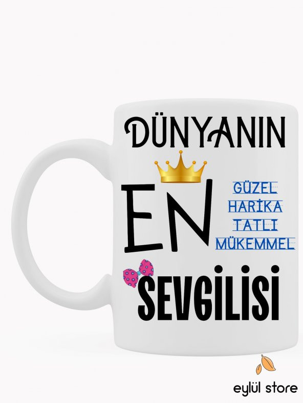 Sevgili Temalı Eğlenceli Özel Tasarım Baskılı Kupa Bardak Kahve Bardağı-Sevgililer Günü Hediyesi
