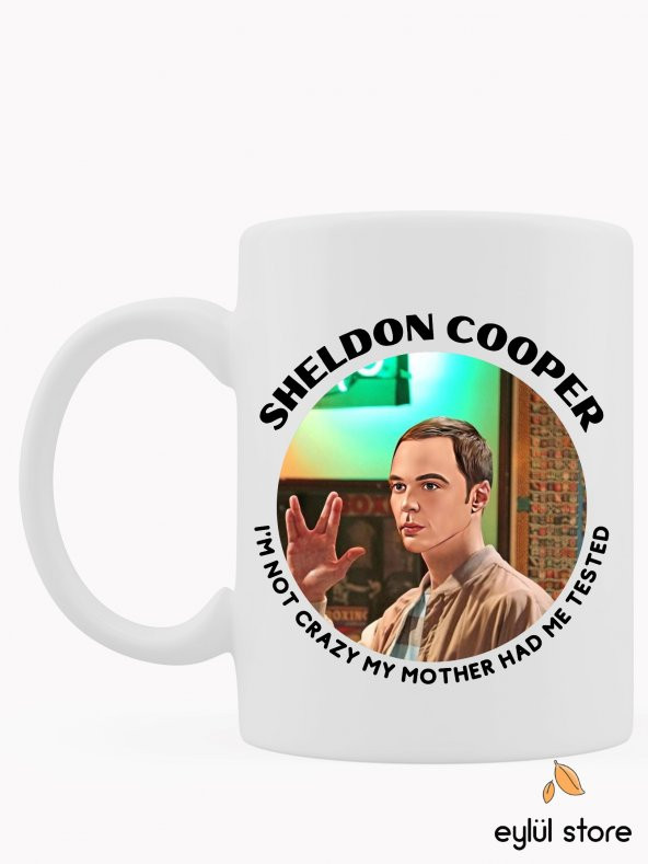 The Big Bang Theory Temalı Özel Tasarım Baskılı Kupa Bardak Çay Kahve Bardağı Sheldon Cooper