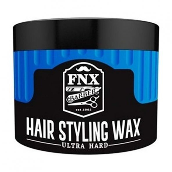 Fnx Hair Styling Wax 150ml Ultra Hard - Mavi