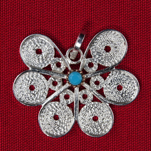 Yarım Papatya Kolye Ucu