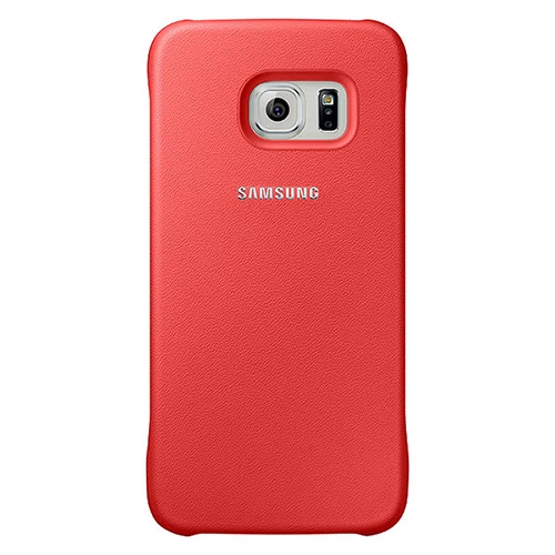 Samsung Galaxy S6 Protective Cover Orjinal - Kırmızı EF-YG920BPEGWW - Resim 2