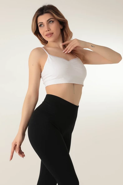 Miorre İnce Askılı Desteksiz Seamless Spor Sütyen - 9