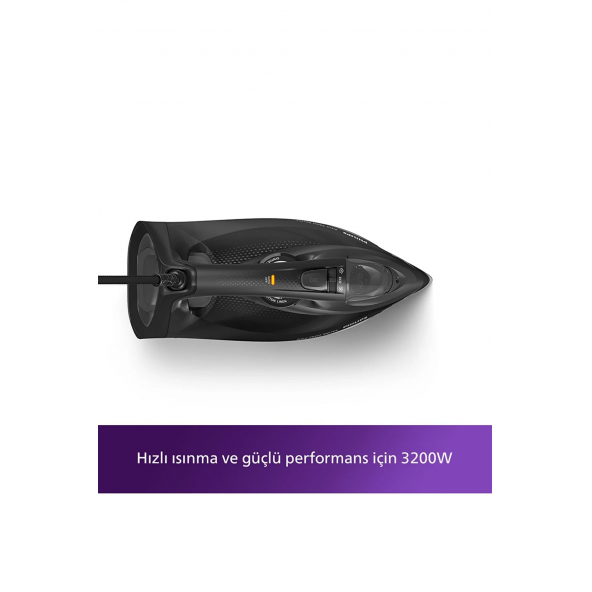 Philips Azur DST7511/80 7500 Serisi Siyah 3200 W Buharlı Ütü - 2