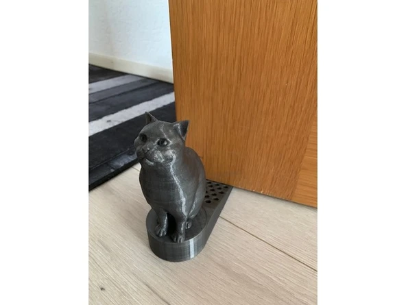 Sevimli Kedi Kapı Stoplayıcı Kapı Tutucu Kapı Altı Takozu Kapı Durdurucu - 2