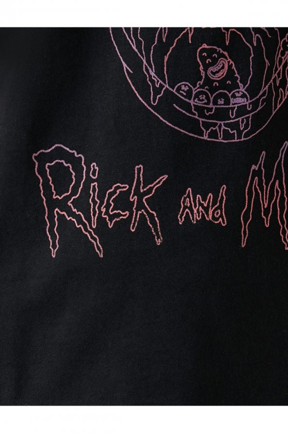 KOTON Rick And Morty Tişört Lisanslı Baskılı - Resim 6