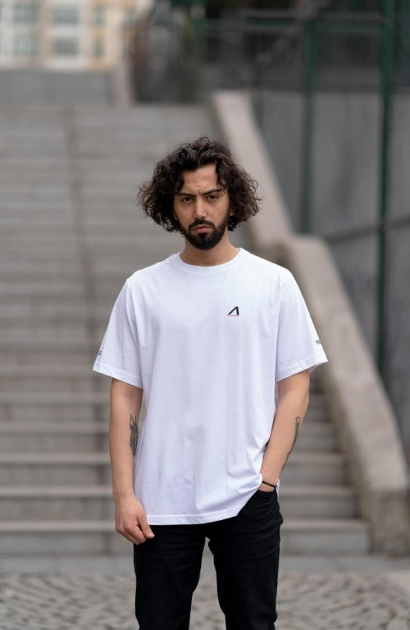 Arceo Sevilla Unisex Tişört - 100 Pamuklu BEYAZ (M) - 3