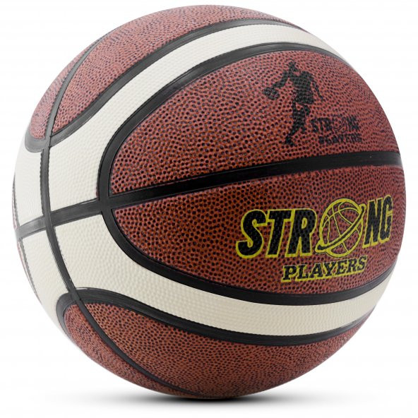 Basketbol Topu X-Super İç Dış Mekan 5 Numara Kahverengi