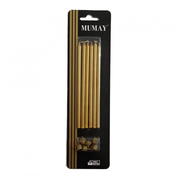 Gold Pasta Mumu 6 Adet 14 Cm.