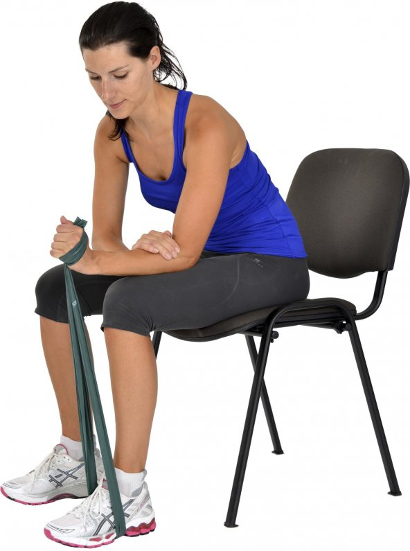 Yoga & Pilates Egzersiz Bandı Yeşil Renk 1.5 Metre - 2