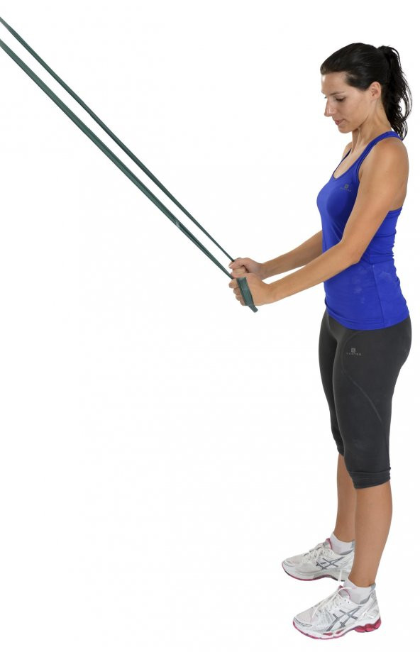 Yoga & Pilates Egzersiz Bandı Yeşil Renk 1.5 Metre