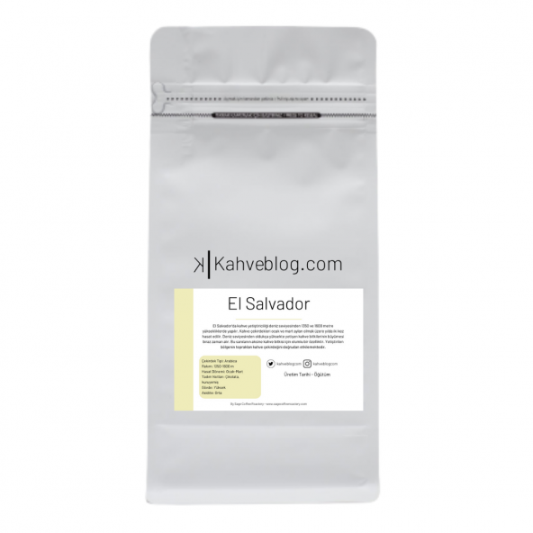 Kahveblog.com El Salvador Yöresel Filtre Kahve Çekirdek 1000gr