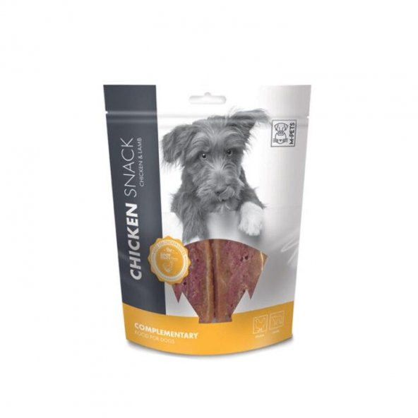 M-Pets Chicken Lamb Tavuklu ve Kuzulu Köpek Ödülü 80gr