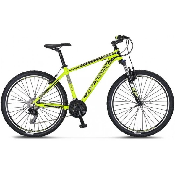 Mosso Wildfire 29 Jant V 18" 21 Vites Dağ Bisikleti Lime-Siyah