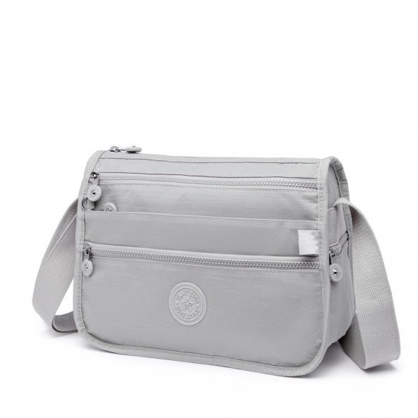Smart Bags Kadın Postacı Omuz Çantası 1128 A.Gri - 2