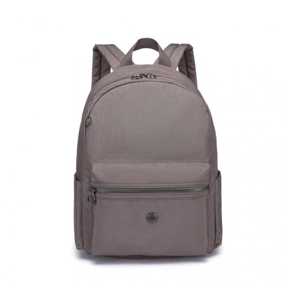 Nano Metalik Kumaş Kadın Sırt Çantası Smart Bags 3086 K.Gri - 4