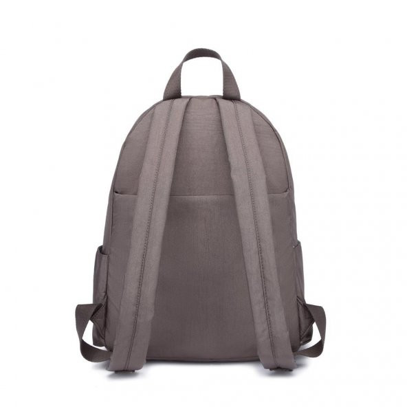 Nano Metalik Kumaş Kadın Sırt Çantası Smart Bags 3086 K.Gri - 5