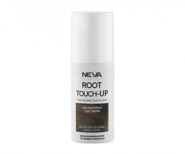 Neva Root Touch-Up Saç Dipleri İçn Kapatıcı Sprey Açık Kahverengi