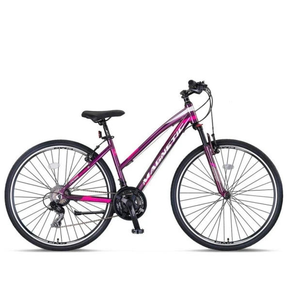 Ümit Magnetic 28 Jant V Fren 43Bayan Şehir Bisikleti Mürdüm ürün görseli