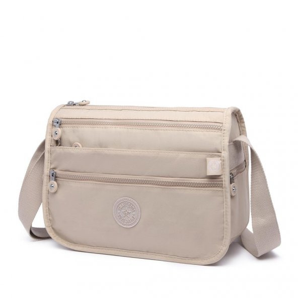 Kadın Postacı Omuz Çantası Smart Bags 1128 Bej - 3