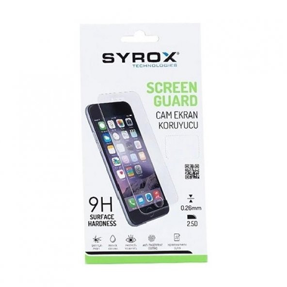 Syrox Samsung Galaxy A12 Ekran Koruyucu Cam