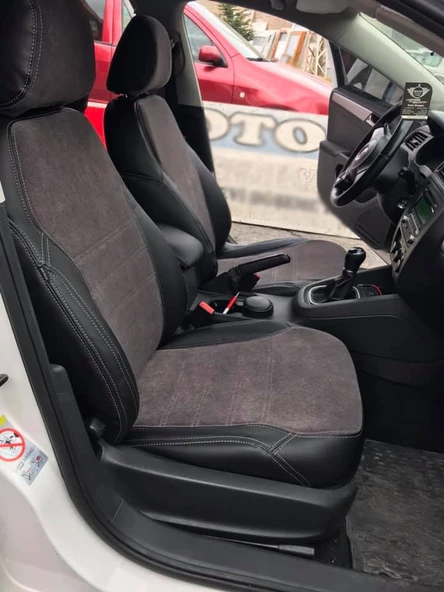 2017 model Volskwagen Jetta Özel Dikim Koltuk Kılıfı - 3