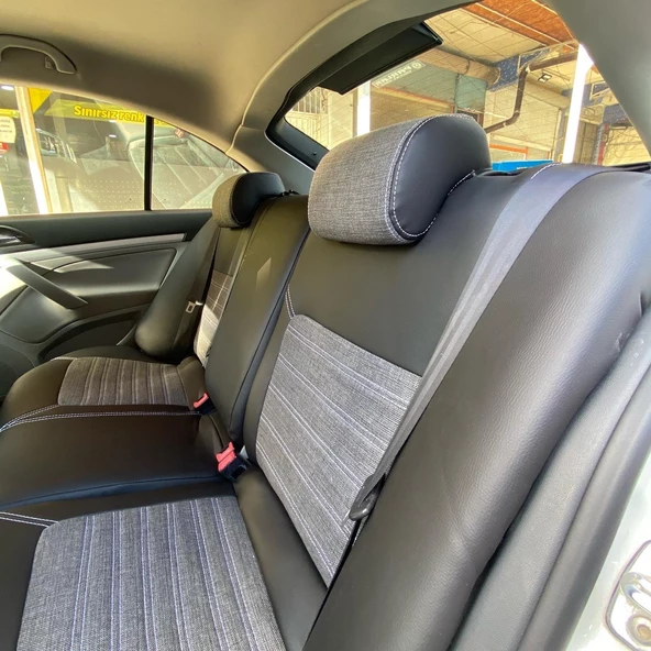 Skoda Octavia 2006+ Araca Özel Koltuk Kılıfı - Resim 6