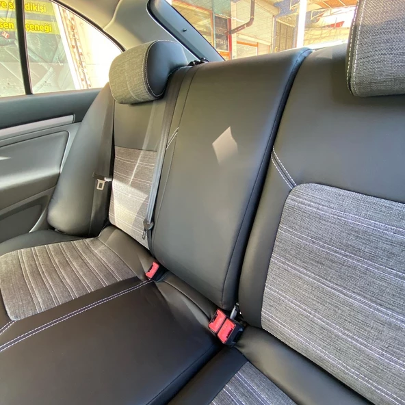 Skoda Octavia 2006+ Araca Özel Koltuk Kılıfı - Resim 8
