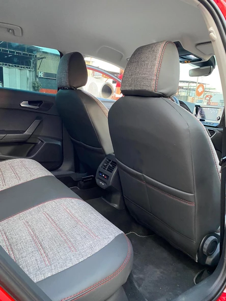 Seat Leon 2022 Araca Özel Koltuk Kılıfı - 4