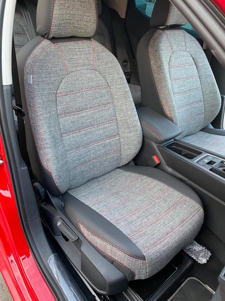 Seat Leon 2022 Araca Özel Koltuk Kılıfı - 3