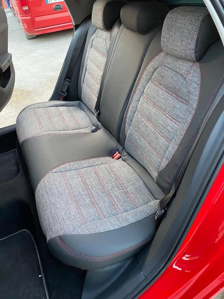 Seat Leon 2022 Araca Özel Koltuk Kılıfı - 7